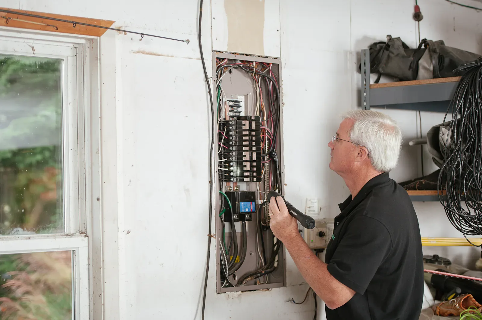 Whole-House Rewiring — Electric Connection